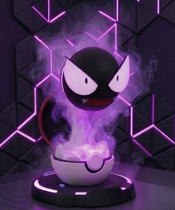 Gastly Humidifier — Niebla Real con LED Púrpura | Recargable